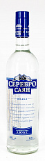 Серебро Саян 1л 40% синяя /КВЗ/ водка *12 НВМ