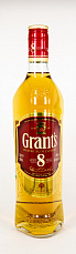 Виски Грантс 8лет 0,7л 40% под.уп._237