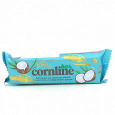 Батончик Cornline кокос 30г/18