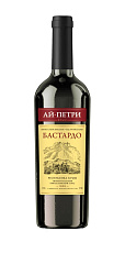 Бастардо красное сухое 0,75л 12%*6 /Симферопольский Винзавод/