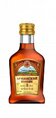 Армянский Коньяк коньяк 5лет 0,1л 40% прозрачная*36_НВМ